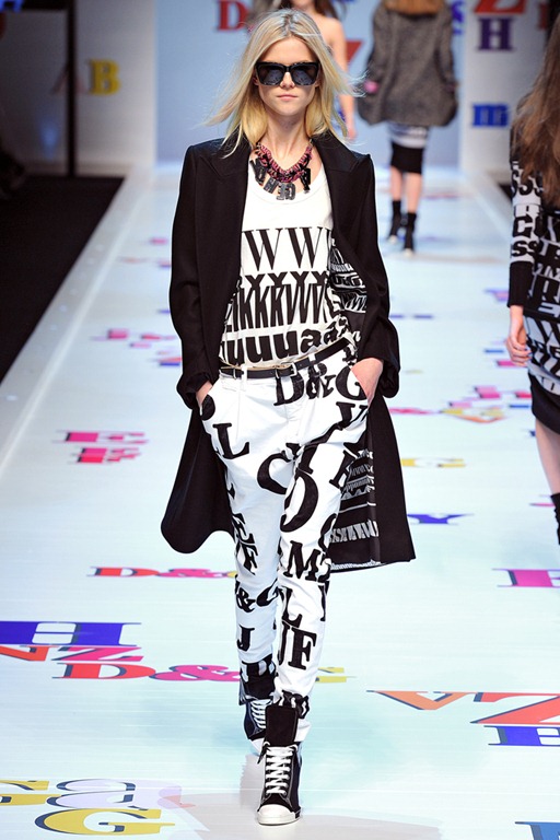 Wearable Trends D&G ReadyToWear Fall 2011 Runway Photos, Milan